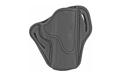 Belt Holster 2.4, Right Hand, Stealth Black Leather, Fits XDMc and Xd Mod 2 4", FN FIVE-SEVEN USG and MK2 BH2.4-SBL-R