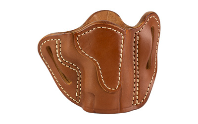 BHC Max, Outside Waistband Holster, Fits Glock 48, Sig P365xl, Springfield Hellcat Pro and Similar Frames, Matte Finish, Leather Construction, Classic Brown, Right Hand OR-BH-CMAX-CBR-R