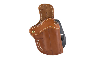 PDH2.3 Optic Ready, OWB Paddle Holster, Fits Optic Ready Large Frame Railed Pistols, Matte Finish, Classic Brown Leather, Right Hand OR-PDH-2.3-CBR-R