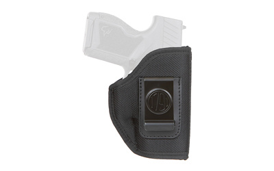 Premium Nylon, Inside Waistband Holster, Size 1, Matte Finish, Nylon Construction, Black, Right Hand PN-IWB-1-BLK-R