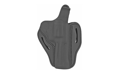 Revolver Thumbreak Holster, Size 2, Right Hand, Leather, Stealth Black RVHX-2-SBL-R