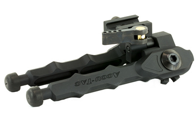BR-4, Bolt Action Rifle Quick Detach Bipod Mount, Black Finish BRBQD-0400