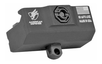 Mount, Picatinny, For Harris Bipod, Quick Release, Black, Titanium Lever AD-BP-STD-TL