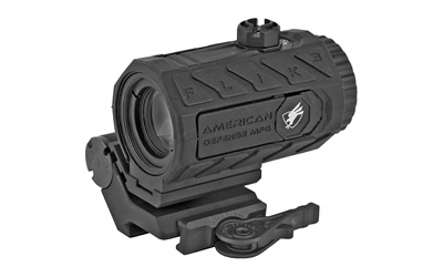 Flik3, 3x Magnifier, Black Finish, ADM Transition Mount with Titanium Lever FLIK-3X