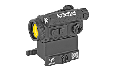 Spek Red Dot, Black Finish, 2 MOA, T1 Lower Third Co-Witness Mount with Titanium Lever RD-T1-LT