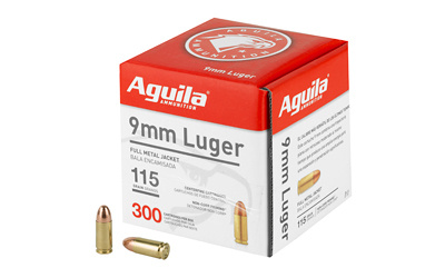 Pistol, 9MM, 115 Grain, Full Metal Jacket, 300 Round Box 1E097700