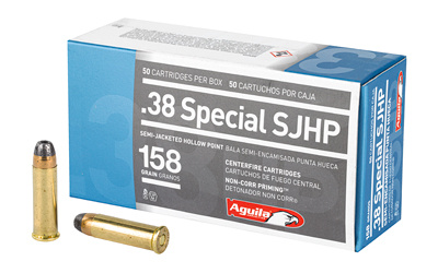 Pistol, 38 Special, 158Gr, Semi Jacketed Hollow Point, 50 Round Box 1E382520