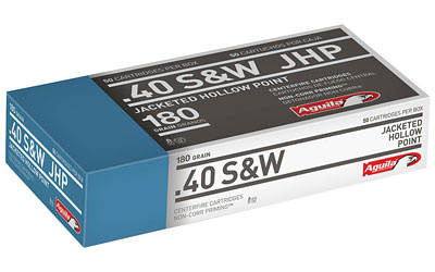 Pistol, 40S&W, 180Gr, Jacketed Hollow Point, 50 Round Box 1E402115