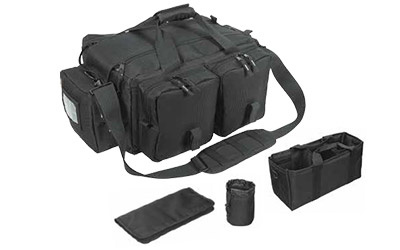 Master Tactical Range Bag, 18"X9"X9", Black 1079
