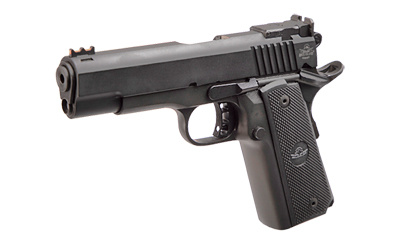 TCM Standard MS 22TCM, Semi-automatic, 1911, Commander, 22TCM, 4.25" Barrel, Steel Frame, Black Parkerized Finish, Polymer Grips, Fiber Optic Front/Adjustable Rear Sight, 17Rd, 1 Magazine 56920