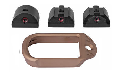 Magwell, Flat Dark Earth Finish, Fits Glock 19 Gen1-4 BAD-MW-G19-FDE