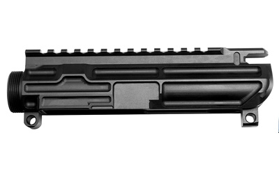 XIPHOS Upper Receiver, Stripped, 9MM, Anodized Finish, Black, Billet 7075-T6 Aluminum Construction BAD-PCC-UR