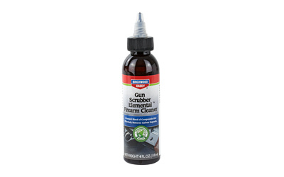 Gun Scrubber, Elemental Firearm Cleaner, Liquid, 4 Ounce, Spout Top Bottle, 6 Pack 33424