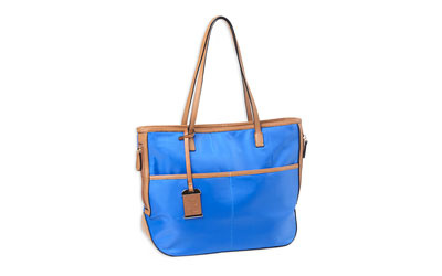 Tote Style Holster, Fits Most Small Autos, Nylon, Electric Blue BDP-057