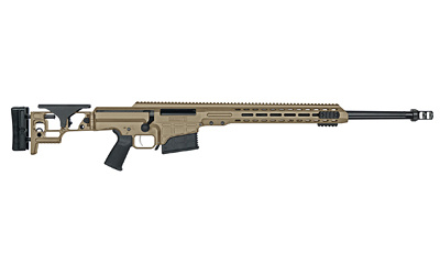 MRAD, Bolt Action Rifle, 300 Norma Magnum, 26" Fluted Barrel, Cerakote Finish, Flat Dark Earth, 2 Mag,1:9.4, 10 Rounds, Folding Stock 18485
