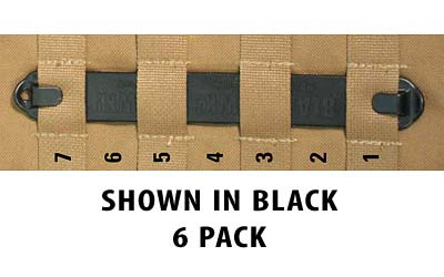 S.T.R.I.K.E. CQC Platform with Speed Clip, #7, Coyote Tan, 6 Pack 38C706CT