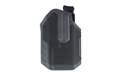 Omnivore Surefire x300A Multi-Fit Holster, Belt Holster, Left Hand, Black, Fits More Than 150 Styles of Semi-Automatic Handguns with Accessory Rail, Hard, Thumb Actived Active Retention Mechanism 419001BUL