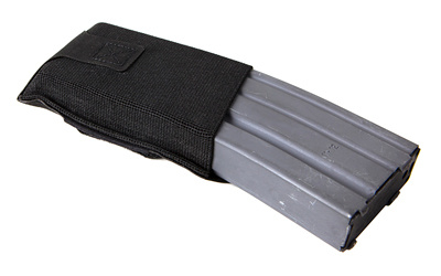 10 Speed, Single Magazine Pouch, Helium Whisper Construction, Fits (1) AR-15 Magazine, Elastic Construction, Horizontal Orientation, Black BT-TSP-M4-1-HZ-BK