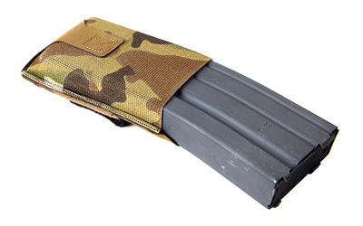 10 Speed, Single Magazine Pouch, Helium Whisper Construction, Fits (1) AR-15 Magazine, Elastic Construction, Horizontal Orientation, Multicam BT-TSP-M4-1-HZ-MC