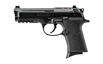 92X RDO FR Compact, Double Action/Single Action,Semi-automatic, Metal Frame Pistol, 9MM, 4.3" Barrel, Aluminum, Black Anodized, Polymer Grip, Fixed Sights, Manual Safety/Decocker, 10 Rounds, 2 Magazines, Front Picatinny Rail, OpticReady J92CR92070