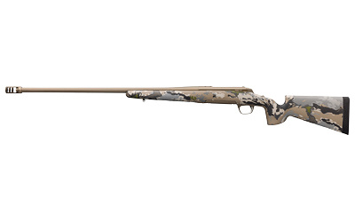 X-Bolt Hell's Canyon McMillan Long Range, Bolt Action Rifle, 6.5 Creedmoor, 26" Fluted Barrel, Recoil Hawg Muzzle Brake, Cerakote Finish, Smoked Bronze, OVIX Camouflage, McMillan Game Scout Stock, 20 MOA Picatinny Rail, 4 Rounds 035556282