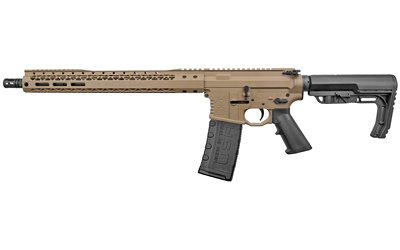 FDE Billet Rifle, Semi-automatic, AR, 223 Rem/556NATO, 16" Barrel, Flat Dark Earth, Cerakote, MFT Minimalist Stock, 30Rd BRO-20102901