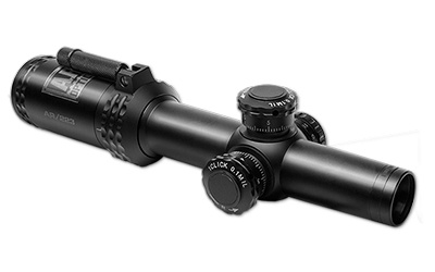 AR Optics, Rifle Scope, 1-4X24mm, BTR-2 Illuminated Reticle, Black Finish AR71424I