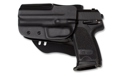 Outside the Waistband Holster, Fits S&W M&P Shield, Right Hand, Black, with Adjustable Sting Ray Loop HOLX000808173691