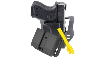 Revolution Combo Pack Belt Holster, Fits Glock 26/27/33, Includes Revolution Holster/Double Magazine Pouch/Training Barrel, Right Hand, Black HOLX0076RC2627BLKRH