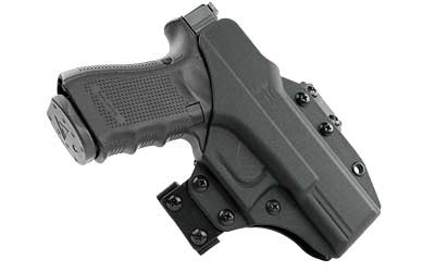 Total Eclipse 6-In-1 Holster, Fits Glock 19/23/32, Includes Straight Drop and FBI Cant E-Loops, Inside-The-Waistband Wings with Klipt Attachments, Ambidextrous, Black HOLX0107TEGL19BLKP1