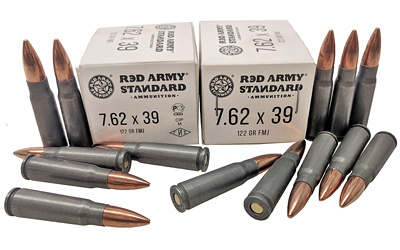 Red Army Standard White, 762X39, 122Gr, Full Metal Jacket, 20 Round Box AM3266