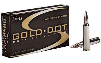 Speer Gold Dot, 300 Blackout, 210Gr, Gold Dot Hollow Point, 20 Round Box 24472