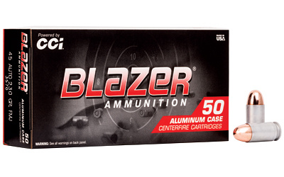 Blazer, 45 ACP, 230Gr, Full Metal Jacket, Aluminum Case, 50, 1000 CAL45230