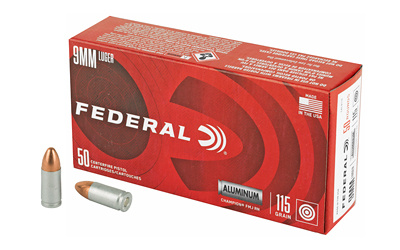 Blazer, 9MM, 115Gr, Full Metal Jacket, Aluminum Case, 50, 1000 CAL9115