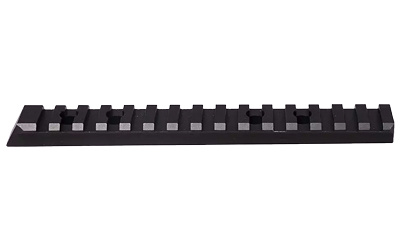1 Piece Base, Black, Anodized, Compatible with Christensen Arms Ranger 22, 0 MOA Base 810-00039-00