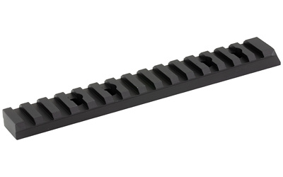 1 Piece Base, Black, Anodized, Compatible with Christensen Arms Ranger 22, 60 MOA Base 810-00039-03