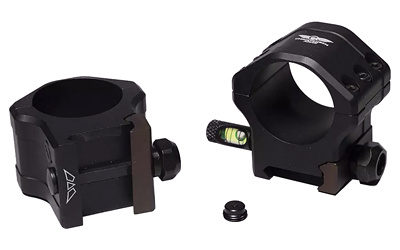 Tactical, 30MM Scope Rings, High Height, Black, Anodized 810-00042-02