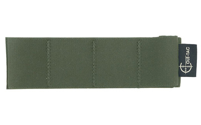Elastic Organizer, 4-Cell, Velcro Loop Backing, Ranger Green EE4004