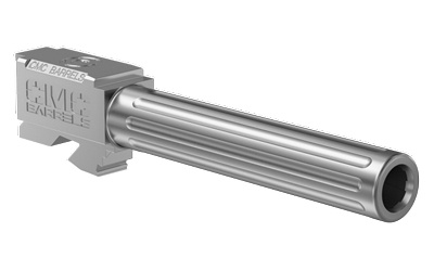Barrel, 9MM, Stainless Satin Finish, Hexagonal Boron Nitride Bore & Chamber, 416R Steel, Fluted, Fits Gen3 & Gen4 Glock 17 75516
