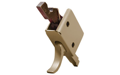 Match Trigger, Single Stage, Curved,Fits Small Pin AR, Flat Dark Earth 91501FDE