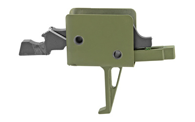 Match Trigger, Single Stage, Flat,Fits Small Pin AR, OD Green 91503ODG