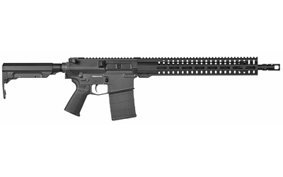 Resolute 300, Semi-automatic Rifle, 308WIN, 16.1" Barrel, Graphite Black Cerakote, CMMG RipStock, 20Rd, Geissele SSA Two-Stage Trigger, Magpul MOE Grip, MLOK Handguard 38AEAC5-GB