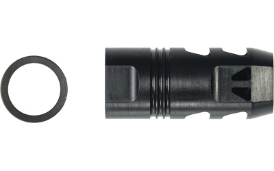 ZEROED Muzzle Brake, 308 Winchester, 5/8x24", Black, Includes Crush Washer 38DA55B