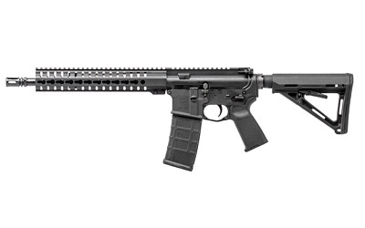 Mk4 K, Semi-automatic Rifle, 556NATO, 12.5" Barrel, Black Finish, Magpul MOE Pistol Grip, MOE Carbine Stock, 30Rd, CMMG RKM11 KeyMod Handguard, A2 Compensator 55ADF21