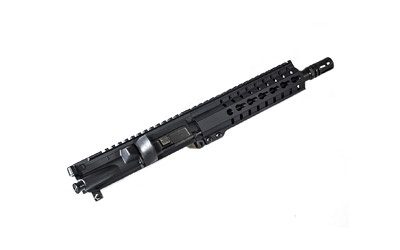 MK9 PDW Upper, 9MM, 8.5" 4140 Chrome-Moly Salt Bath Nitrided Barrel, 1:10 Twist, RKM7 KeyMod Free Float Handguard, Black Finish 90B3BF0