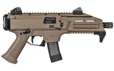 SCORPION EVO 3 S1 9MM FDE 1/2X28 THRD 10RD