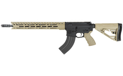 DB1547EMLFDE, Semi-automatic Rifle, 762X39, 16" Barrel, Flat Dark Earth Finish, Adaptive Tactical Adjustable Stock, 28Rd, 15" M-LOK Rail, Hexmag Grip DB1547EMLFDE