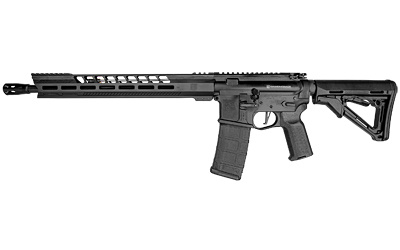 DB15, Semi-automatic, AR, 556NATO, 16" Barrel, Black, Polymer Stock, 30 Rounds, 1 Magazine, Billet Lower, 3.5Lb CMC Trigger, 15" M-LOK V Rail with Anti-Slip Texture Pads DBF15BLBGB