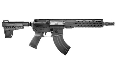 DB15P47B10, Semi-automatic Pistol, 762X39, 10" Barrel, Aluminum Frame, Black Finish, Shockwave Blade Stabilizing Brace, 28Rd, 9" KeyMod Rail, Magpul MOE Pistol Grip DB15P47B10