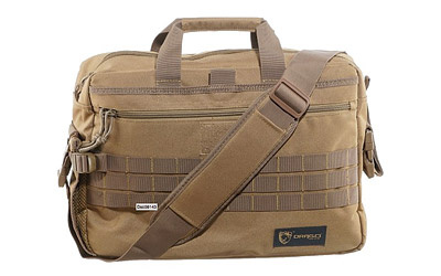Tactical Laptop Briefcase, Tan 15-305TN